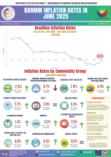 BARMM Inflation Rates for All Income Household in June 2025